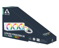 Arctic Liquid Freezer III Pro 420 ARGB White 3x140mm - 1353161 - zdjęcie 8